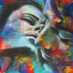 In Love - 48" x 48" - Acrylic on Canvas
