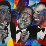 The Rat Pack - 48" x 60" - Acrylic on Canvas Available as Hand Painted Multiple Original Ltd. Ed.