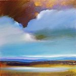 Azure Sky 36" x 36" - Acrylic on Canvas